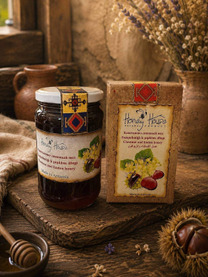 عسل شاه بلوط و زیرفون